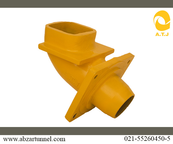 زانویی قیف خروجی4پیچ